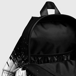 Детский рюкзак Чели белые краски текстура, цвет: 3D-принт — фото 2