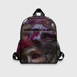 Детский рюкзак Театральные маски, цвет: 3D-принт