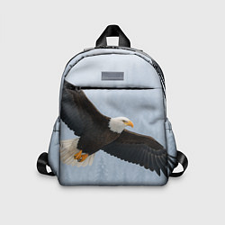 Детский рюкзак Зимний орёл, цвет: 3D-принт
