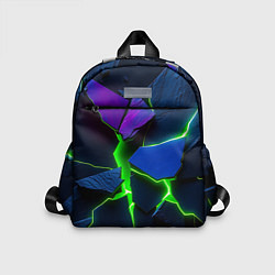 Детский рюкзак Neon tile, цвет: 3D-принт