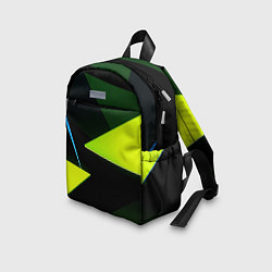 Детский рюкзак Geometric shapes, цвет: 3D-принт — фото 2