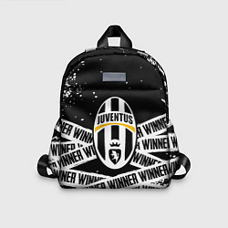 Детский рюкзак Juventus подедитель краски, цвет: 3D-принт