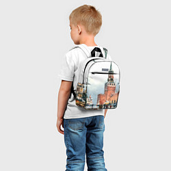 Детский рюкзак Новогодний Кремль, цвет: 3D-принт — фото 2