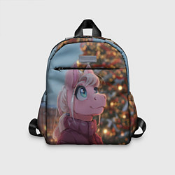 Детский рюкзак Лошадка у новогодней елки