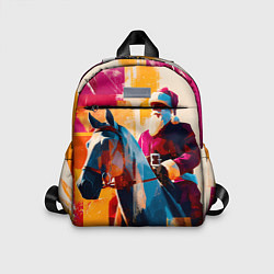 Детский рюкзак Дед Мороз на коне