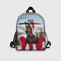 Детский рюкзак Новогодний конь