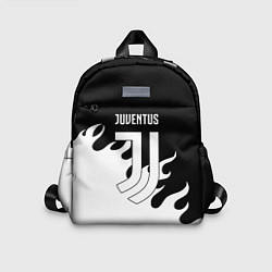 Детский рюкзак Ювентус огонь текстура, цвет: 3D-принт