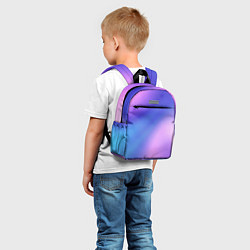 Детский рюкзак Color multicolored gradient, цвет: 3D-принт — фото 2