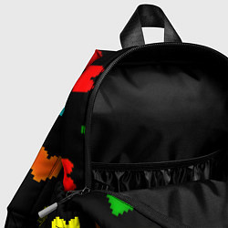 Детский рюкзак Borussia сердца паттерн, цвет: 3D-принт — фото 2