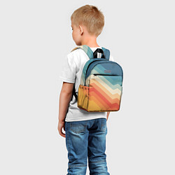 Детский рюкзак Полосы, цвет: 3D-принт — фото 2