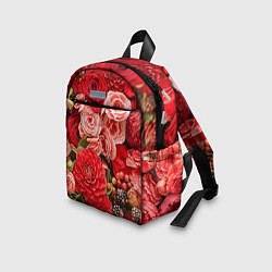 Детский рюкзак Ассорти из цветов, цвет: 3D-принт — фото 2