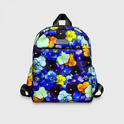 Детский рюкзак Синие цветы