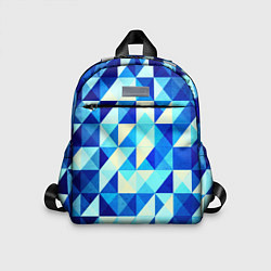 Детский рюкзак Синяя геометрия