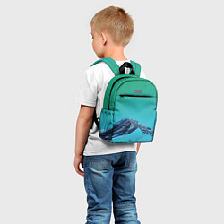 Детский рюкзак Зеленая вода, цвет: 3D-принт — фото 2