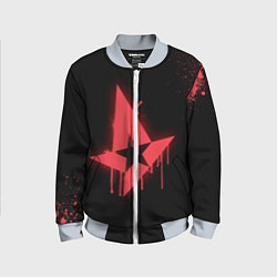 Бомбер детский Astralis: Black collection, цвет: 3D-серый