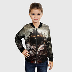 Бомбер детский Disturbed: Madness, цвет: 3D-черный — фото 2