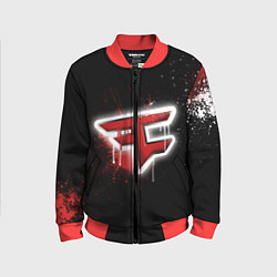 Детский бомбер FaZe Clan: Black collection