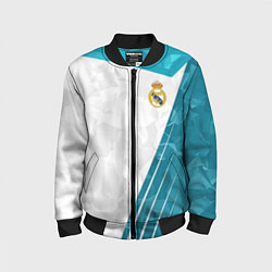 Бомбер детский FC Real Madrid: Abstract, цвет: 3D-черный