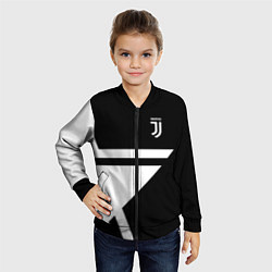 Бомбер детский FC Juventus: Star, цвет: 3D-черный — фото 2