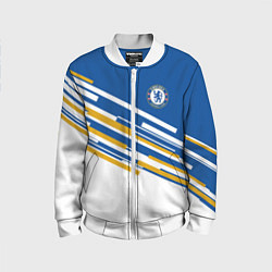 Бомбер детский FC Chelsea: Colour Line, цвет: 3D-белый