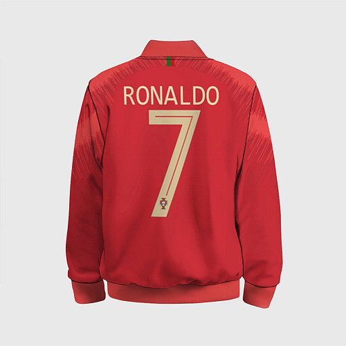 Детский бомбер Роналду ЧМ-2018 / 3D-Красный – фото 2