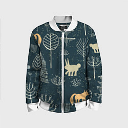 Детский бомбер Чудеса леса