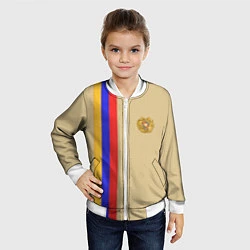 Бомбер детский Armenia Style, цвет: 3D-белый — фото 2