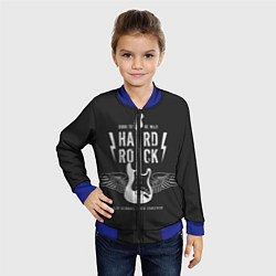 Бомбер детский Hard Rock: Born to be wild, цвет: 3D-синий — фото 2