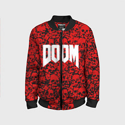 Бомбер детский DOOM: Blooded Skuls, цвет: 3D-черный