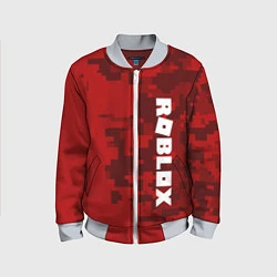 Детский бомбер ROBLOX: Red Camo