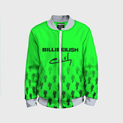 Детский бомбер Billie Eilish: Green Autograph