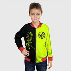Бомбер детский Stray Kids, цвет: 3D-красный — фото 2