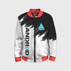 Бомбер детский DETROIT BECOME HUMAN, цвет: 3D-красный