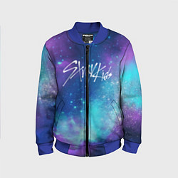 Бомбер детский STRAY KIDS, цвет: 3D-синий