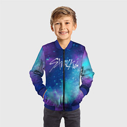 Бомбер детский STRAY KIDS, цвет: 3D-синий — фото 2