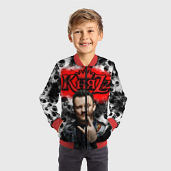 Бомбер детский Князь, цвет: 3D-красный — фото 2