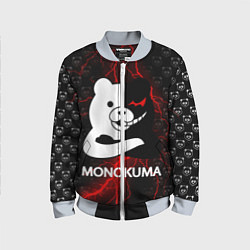 Бомбер детский MONOKUMA, цвет: 3D-серый
