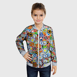 Бомбер детский Английская Премьер Лига, цвет: 3D-серый — фото 2