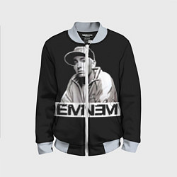 Бомбер детский Eminem, цвет: 3D-серый