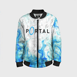 Бомбер детский PORTAL, цвет: 3D-черный