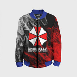 Бомбер детский UMBRELLA CORP, цвет: 3D-синий