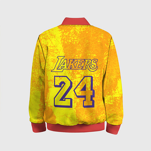 Детский бомбер Kobe Bryant / 3D-Красный – фото 2