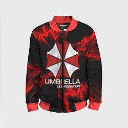 Бомбер детский UMBRELLA CORP, цвет: 3D-красный