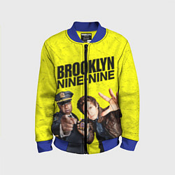 Бомбер детский Brooklyn Nine-Nine, цвет: 3D-синий