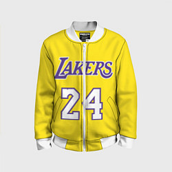 Бомбер детский Kobe Bryant 24, цвет: 3D-белый