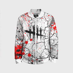 Бомбер детский DEAD BY DAYLIGHT, цвет: 3D-белый