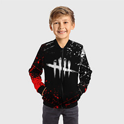 Бомбер детский DEAD BY DAYLIGHT, цвет: 3D-черный — фото 2