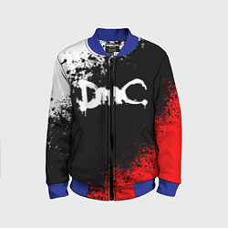Бомбер детский DEVIL MAY CRY DMC, цвет: 3D-синий