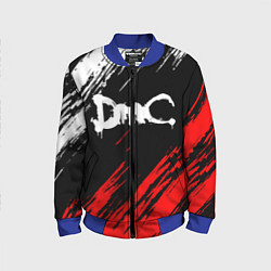 Бомбер детский DEVIL MAY CRY DMC, цвет: 3D-синий