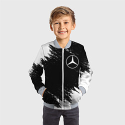 Бомбер детский MERCEDES, цвет: 3D-серый — фото 2